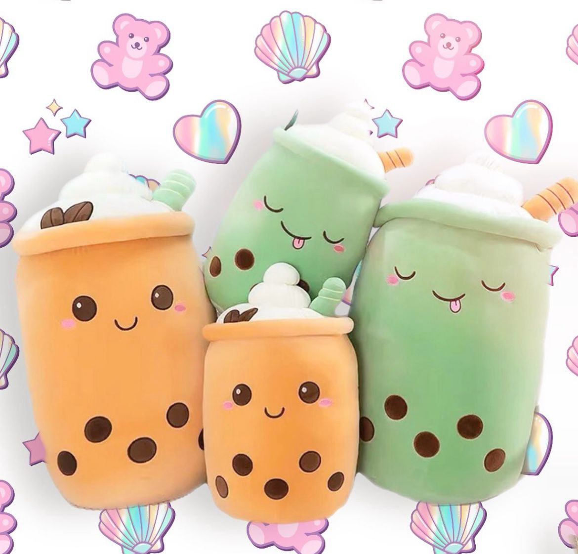 Boba Plush Toys